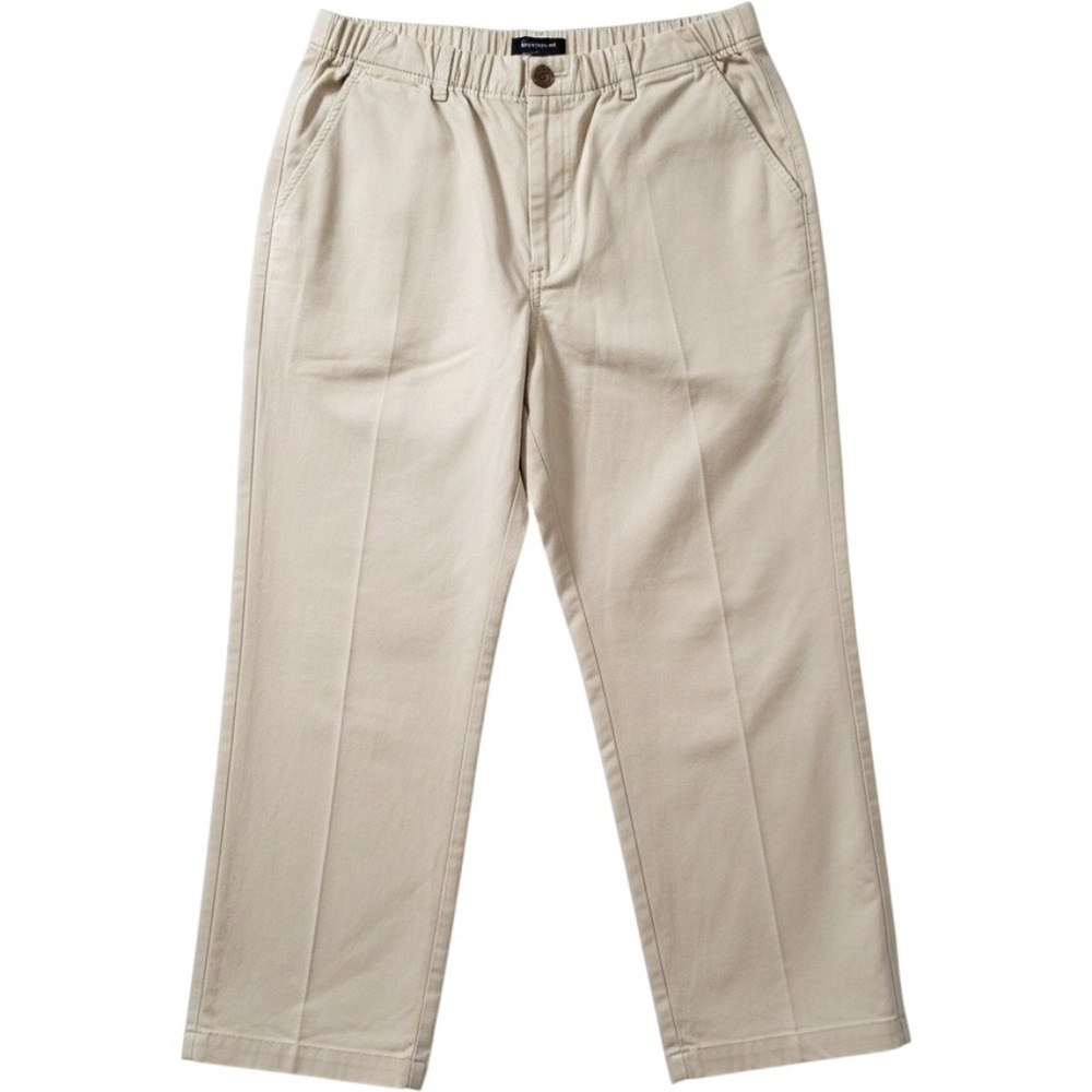 La Cabana Petite Drawstring Pants Beige Tan Herringbone Rayon Blend PL